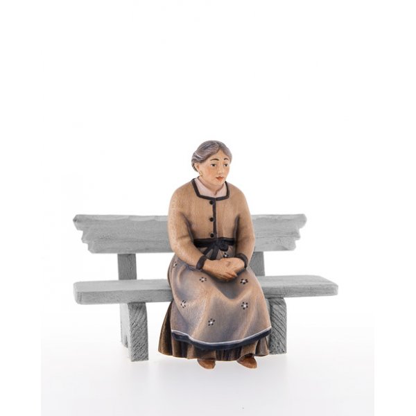 LP10701-12C - Sitzende Frau ohne Bank