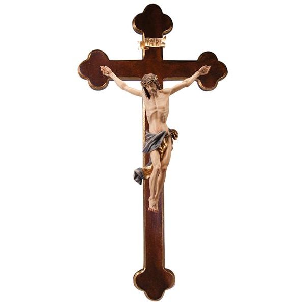 IE60213 - Cristo Benedetto con croce barocca