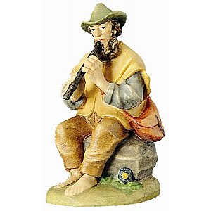 BH2067Color13 - Pastore seduto flauto