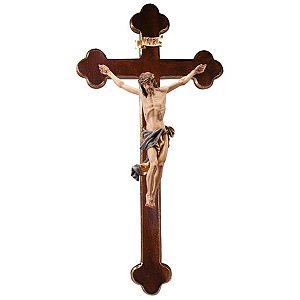 IE60213 - Cristo Benedetto con croce barocca