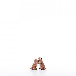 LP23053-BNatur10 - Giovane coppia di marmotte